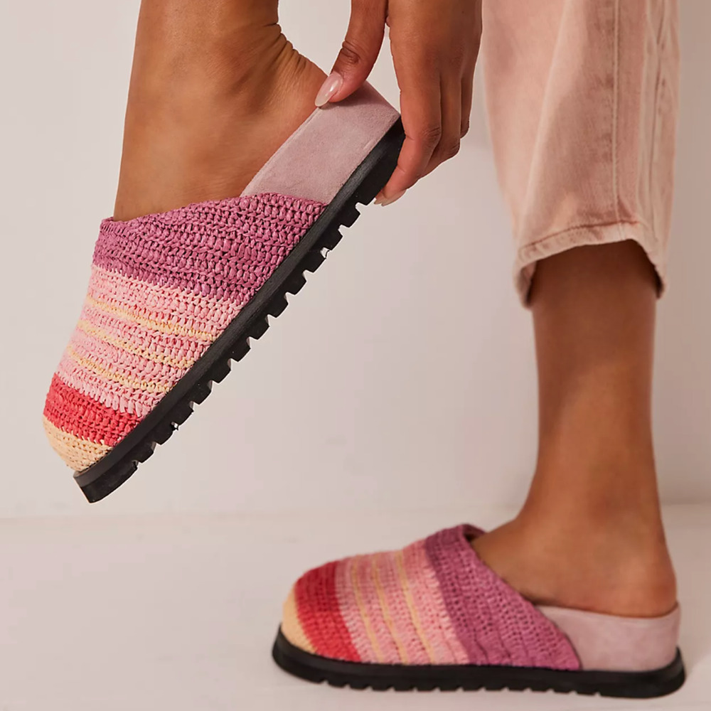 Free People Milo Everyday Woven Mules
